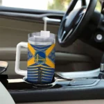 custom golden state warriors chevron layers blue curved tumbler best selling 1.webp