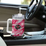 custom houston rockets abstract paths red curved tumbler best selling 1.webp