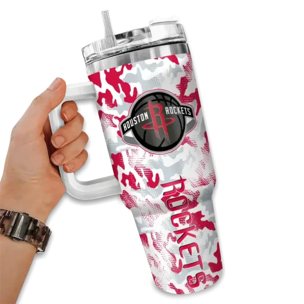 custom houston rockets camo mashup red white curved tumbler fashion forward 1.webp