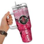 custom houston rockets chevron stripe red curved tumbler best selling 1.webp