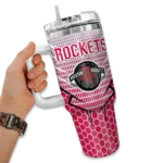 custom houston rockets hex texture red curved tumbler best selling 1.webp