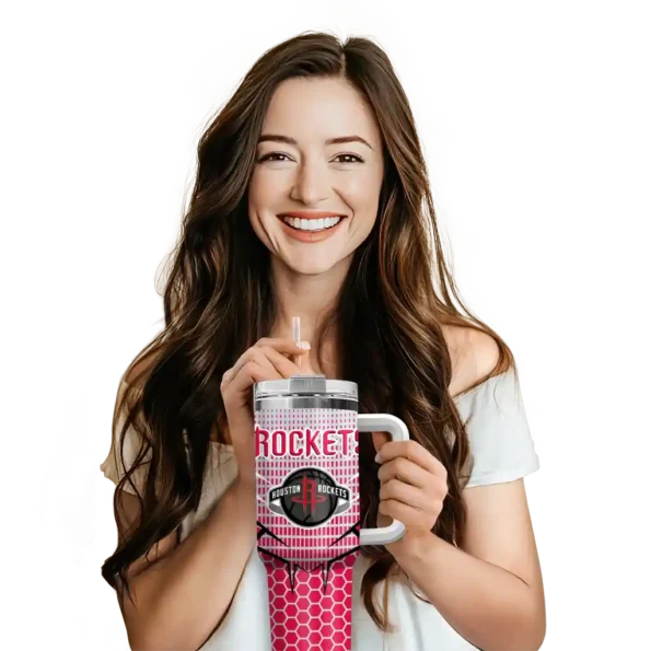 custom houston rockets hex texture red curved tumbler premium grade 1.webp