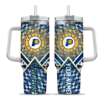 custom indiana pacers chevron angle blue curved tumbler best selling 1.webp