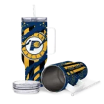 custom indiana pacers claw cut blue black curved tumbler best selling 1.webp