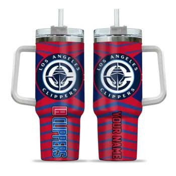 custom los angeles clippers chevron layers red curved tumbler best selling 1.webp