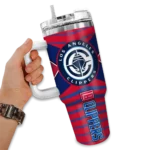 custom los angeles clippers chevron layers red curved tumbler best selling 1.webp