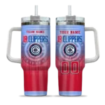 custom los angeles clippers gradient dots red curved tumbler best selling 1.webp
