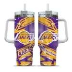 custom los angeles lakers abstract paths purple curved tumbler best selling 1.webp