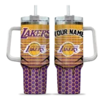 custom los angeles lakers hex texture purple curved tumbler best selling 1.webp