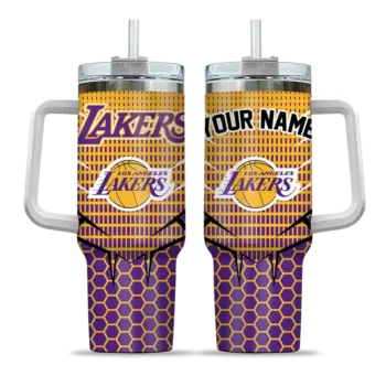 custom los angeles lakers hex texture purple curved tumbler best selling 1.webp