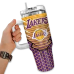 custom los angeles lakers hex texture purple curved tumbler best selling 1.webp