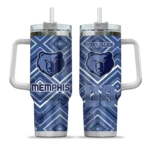 custom memphis grizzlies bold diamonds blue curved tumbler best selling 1.webp