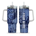 custom memphis grizzlies burst swirl blue curved tumbler best selling 1.webp