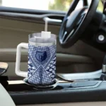 custom memphis grizzlies chevron angle blue curved tumbler best selling 1.webp