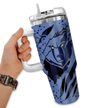 custom memphis grizzlies claw cut blue black curved tumbler fashion forward 1.webp