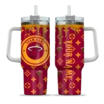 custom miami heat bullseye drips red curved tumbler best selling 1.webp