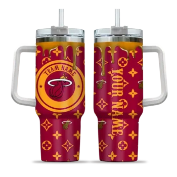 custom miami heat bullseye drips red curved tumbler best selling 1.webp