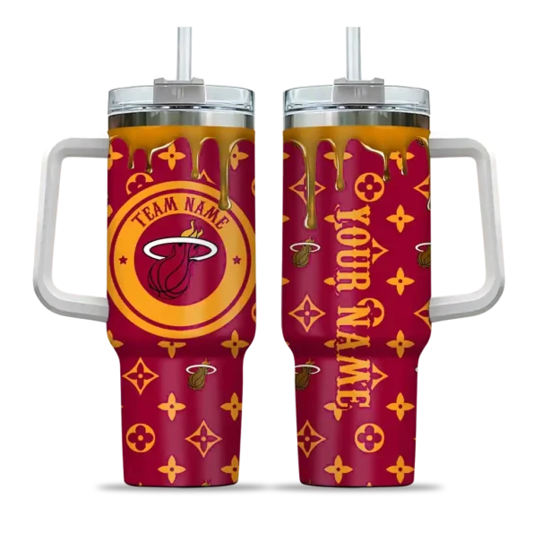 custom miami heat bullseye drips red curved tumbler best selling 1.webp