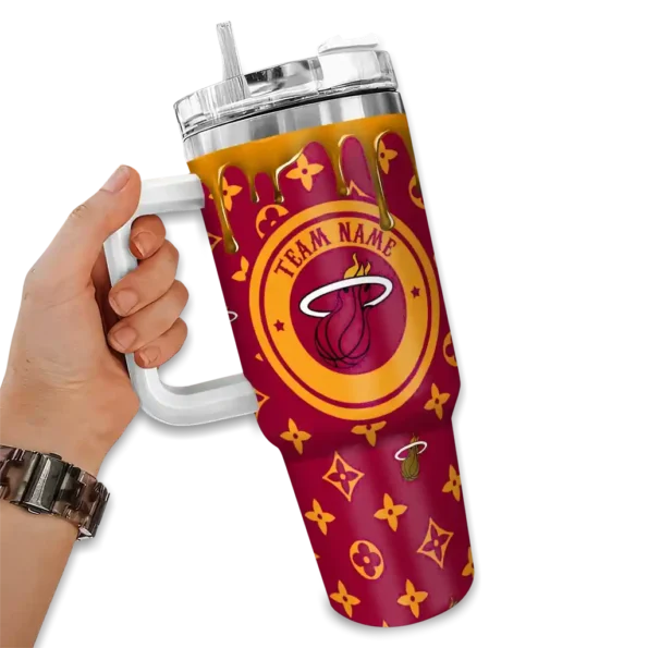 custom miami heat bullseye drips red curved tumbler fashion forward 1.webp