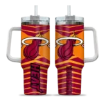 custom miami heat chevron layers red curved tumbler best selling 1.webp