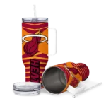 custom miami heat chevron layers red curved tumbler best selling 1.webp