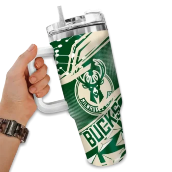 custom milwaukee bucks abstract paths green curved tumbler fashion forward 1.webp