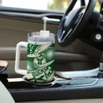 custom milwaukee bucks abstract paths green curved tumbler best selling 1.webp