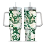 custom milwaukee bucks camo mashup green white curved tumbler best selling 1.webp