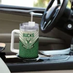 custom milwaukee bucks hex texture green curved tumbler best selling 1.webp