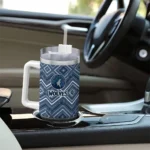 custom minnesota timberwolves bold diamonds midnight blue curved tumbler best selling 1.webp