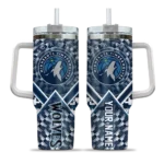 custom minnesota timberwolves chevron angle midnight blue curved tumbler best selling 1.webp