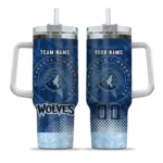 custom minnesota timberwolves geometric prism midnight blue curved tumbler best selling 1.webp