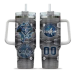 custom minnesota timberwolves superman shield midnight blue gray curved tumbler best selling 1.webp