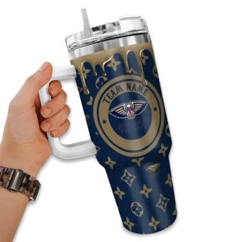 custom new orleans pelicans bullseye drips navy curved tumbler fashion forward 1.webp