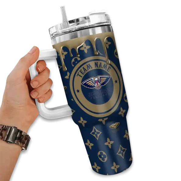 custom new orleans pelicans bullseye drips navy curved tumbler fashion forward 1.webp
