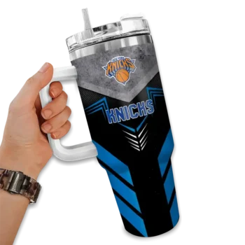 custom new york knicks arrow armor blue black curved tumbler fashion forward 1.webp