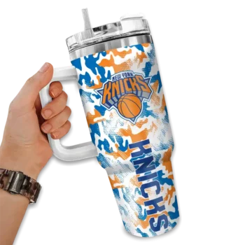 custom new york knicks camo mashup blue white curved tumbler fashion forward 1.webp