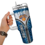 custom new york knicks leopard zipper blue curved tumbler best selling 1.webp