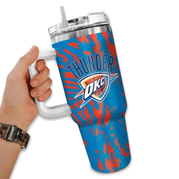 custom oklahoma city thunder burst swirl blue curved tumbler fashion forward 1.webp
