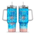 custom oklahoma city thunder geometric prism blue curved tumbler best selling 1.webp