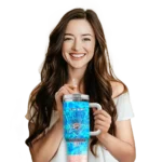 custom oklahoma city thunder geometric prism blue curved tumbler best selling 1.webp