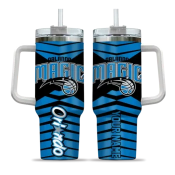 custom orlando magic chevron layers blue curved tumbler best selling 1.webp