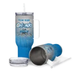 custom orlando magic gradient dots blue curved tumbler best selling 1.webp