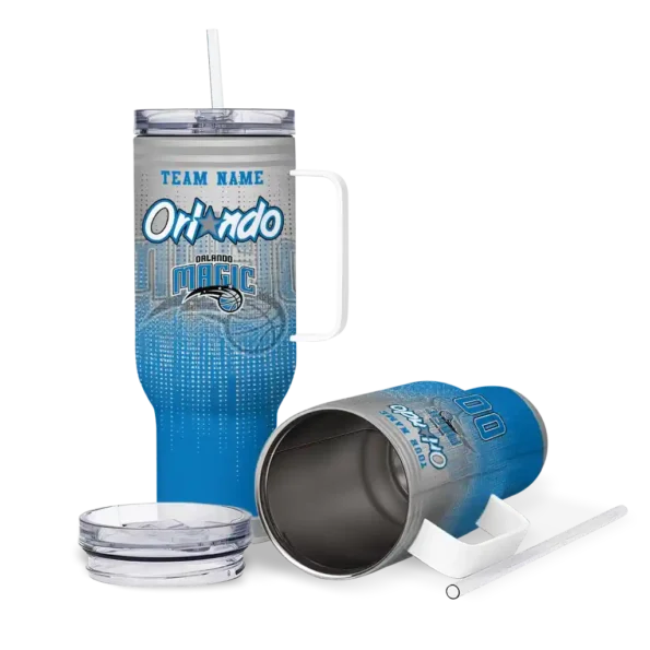 custom orlando magic gradient dots blue curved tumbler high quality 1.webp