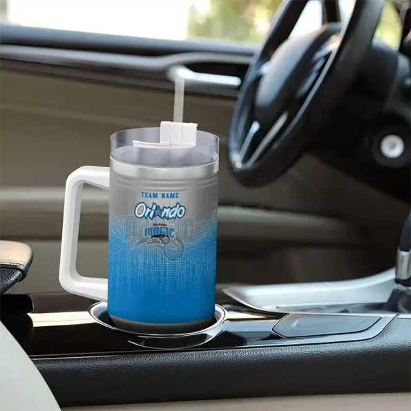 custom orlando magic gradient dots blue curved tumbler trendy 1.webp