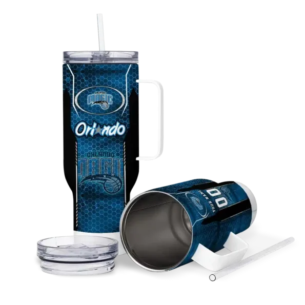 custom orlando magic hexagon armor blue curved tumbler high quality 1.webp