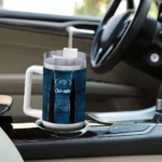custom orlando magic hexagon armor blue curved tumbler best selling 1.webp