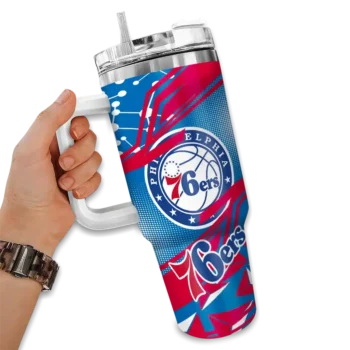 custom philadelphia 76ers abstract paths blue curved tumbler fashion forward 1.webp