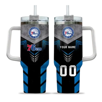 custom philadelphia 76ers arrow armor blue black curved tumbler best selling 1.webp
