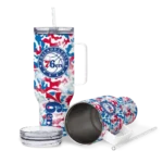 custom philadelphia 76ers camo mashup blue white curved tumbler best selling 1.webp